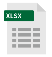 XLSX形式